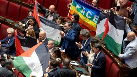 Pd M5s Avs In Pressing Su Meloni Riconoscere Lo Stato Di Palestina