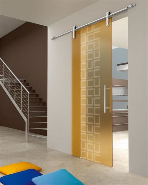 Modern Single Glass Sliding Door - Stylish Trendy