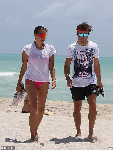 Fernando Alonso Enjoys Miami Beach Day With New Girlfriend Andrea