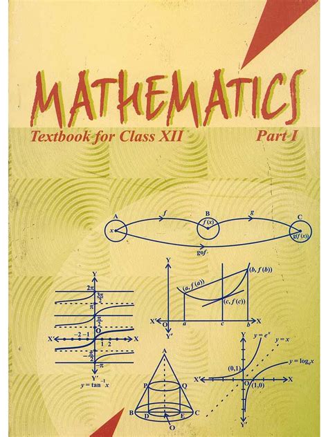 Mathematics Part 1 Ncert Textbook Class 12th F Store Online Store For School Books