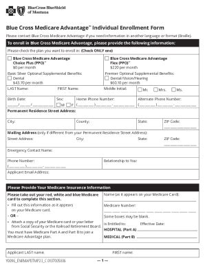 Fillable Online Group Medicare Advantage Enrollment Request Form Fax