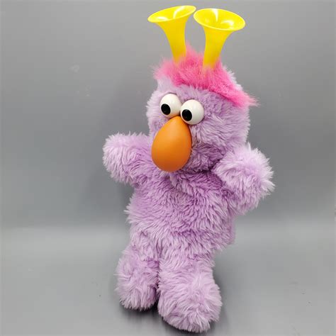 Rare Honker Purple Plush Full Body PUPPET Applause Sesame Etsy