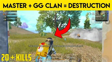 Master Clan Gg Clan Full Destruction🔥 Full Rush Gameplay With Gg