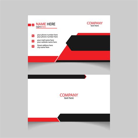 Corporate business card design templates 25895040 Vector Art at Vecteezy