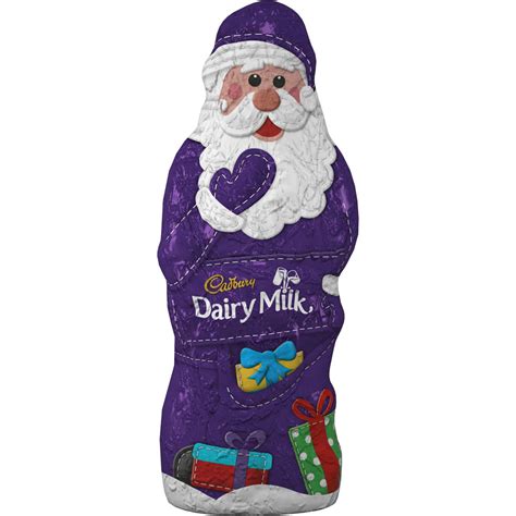 Cadburys Milk Chocolate Hollow Santa 50g Wilko