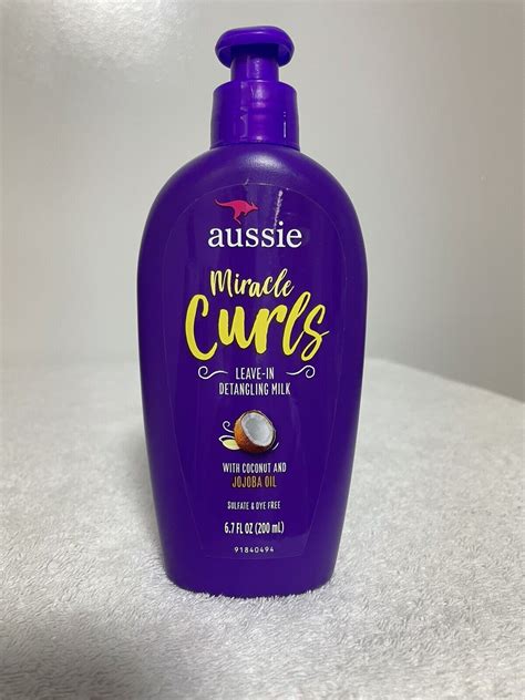 2 Aussie Miracle Curls Leave In Detangling Milk Paraben Free Coconut 67 Oz Each Ebay