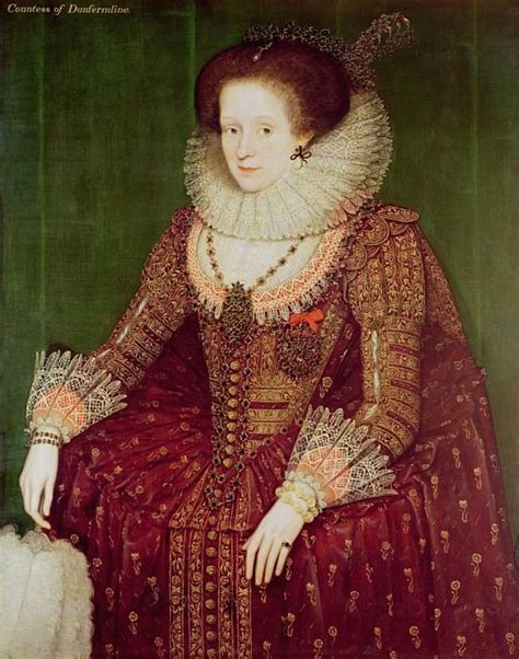 Margaret Hay Countess Of Dunfermline — Marcus Gheeraerts The Younger