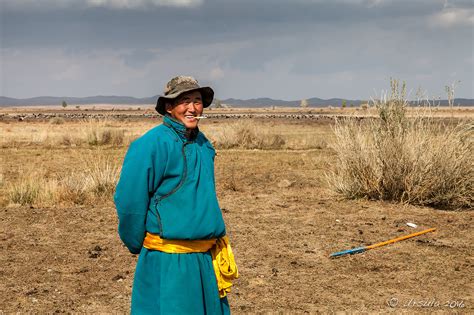 Nomads On The Steppes Uvs Province Mongolia