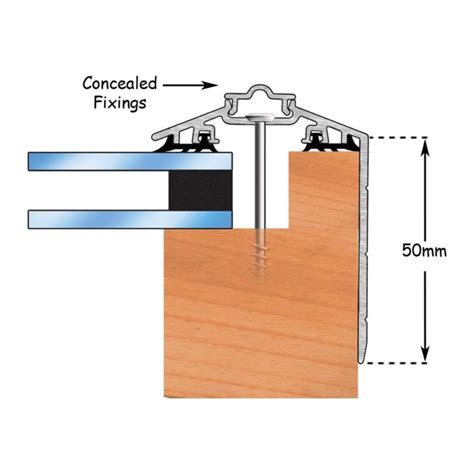 Storm Capex Gable End Finishing Profile Glazing Bar