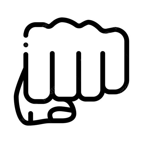 Fist Punch Clipart Hd PNG Boxer Fist Punch Icon Vector Sign Box