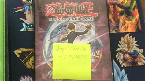 Yu Gi Oh Trade Binder For July Youtube