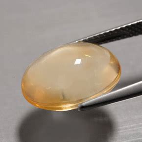 6.3ct Yellow Orange Citrine Gem from Brazil