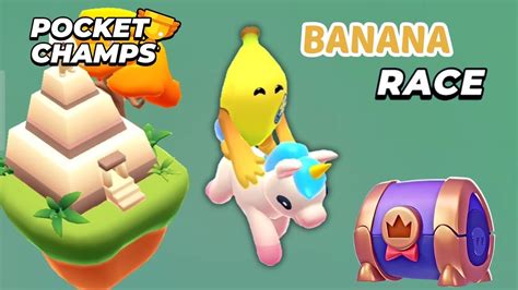 World Best Pocket Champs Game Banana Race YouTube