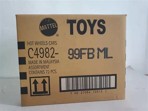 Hot Wheels Caja Con 72 Automoviles Originales De Mattel 2021 Envío Gratis