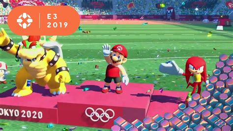 Mario & Sonic at the Tokyo 2020 Olympic Games Interview - IGN LIVE E3 ...