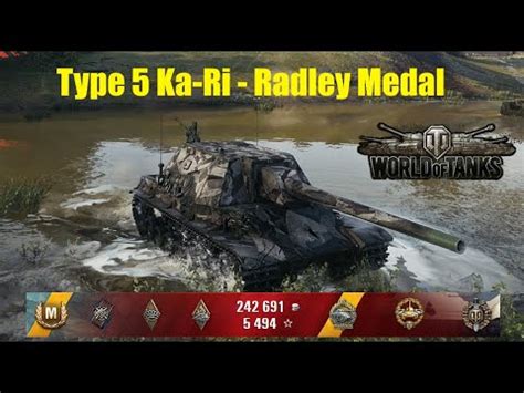 World Of Tanks Type 5 Ka Ri 7K Damage 8 Kills Live Oaks YouTube