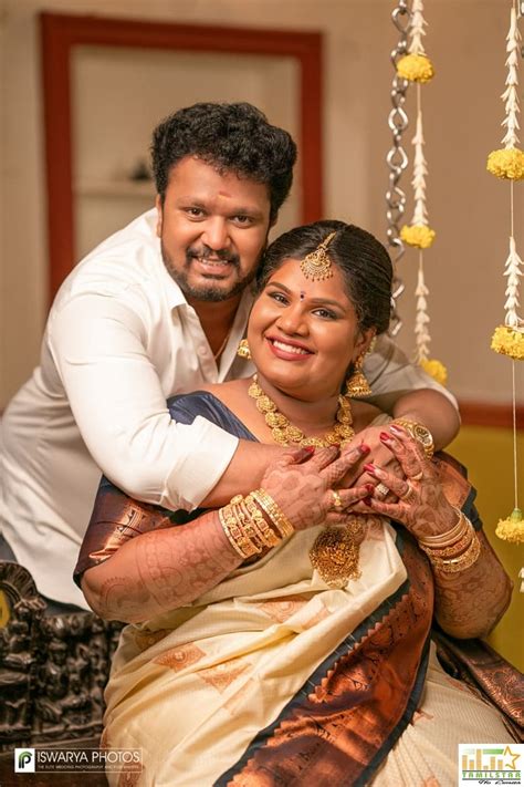 Robo Shankar Daughter Indraja Shankar Engagement Photos Tamilstar