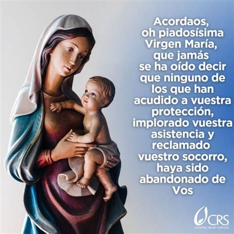 Acordaos una oración a la Virgen María llena de devoción y esperanza