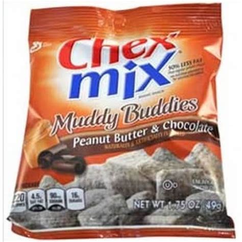 Chex Mix Peanut Butter Chocolate Muddy Buddies 1 75 Ounce 60 Per