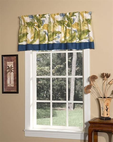 Pin By Pauls Home Fashions On Coastal And Tropical Window Valances Valance Home Thomasville