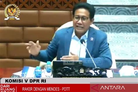 Kemendes Pdtt Sampaikan Pagu Indikatif Ta Sebesar Rp Triliun