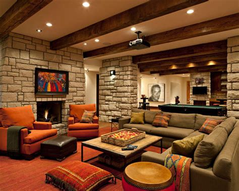 Best Cozy Basement Design Ideas & Remodel Pictures | Houzz