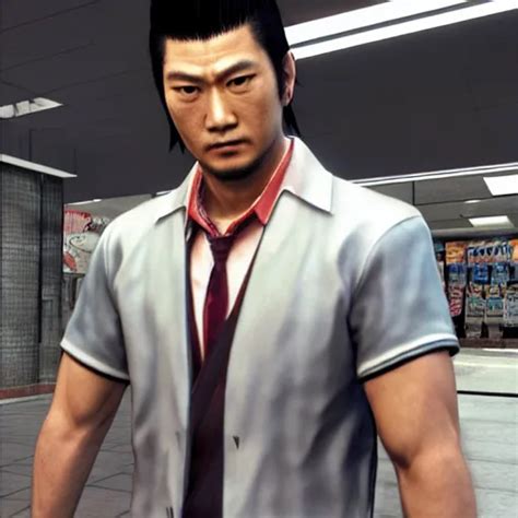 Yakuza 6 Kiryu As A Walmart Greeter Highly Detailed Stable