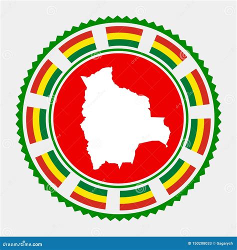 Bolivia , La Paz Flat Travel Skyline Set. Bolivia , La Paz Black City