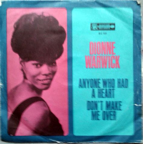 Dionne Warwick Anyone Who Had A Heart Dont Make Me Over 1966 Vinyl Discogs