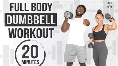 20 Minute Full Body Dumbbell Workout No Repeat Strength And Conditioning