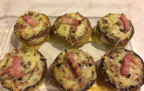 Champignons Farcis Boursin Lardons Recette De Champignons Farcis