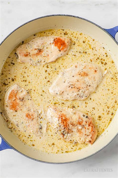 Creamy Lemon Garlic Sauce for Pasta or Chicken | Laura Fuentes