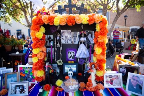 Dia De Los Muertos Celebrated In Las Cruces Nm With Dance Ofrendas