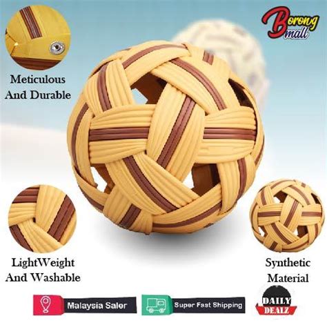 Bola Sepak Takraw Sepak Raga Ball Lazada