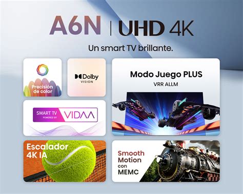 Televisor Hisense UHD 4K A6N 43 Hisense