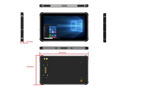 Inch Windows Pro Ram Gb Rom Gb Rugged Tablet St