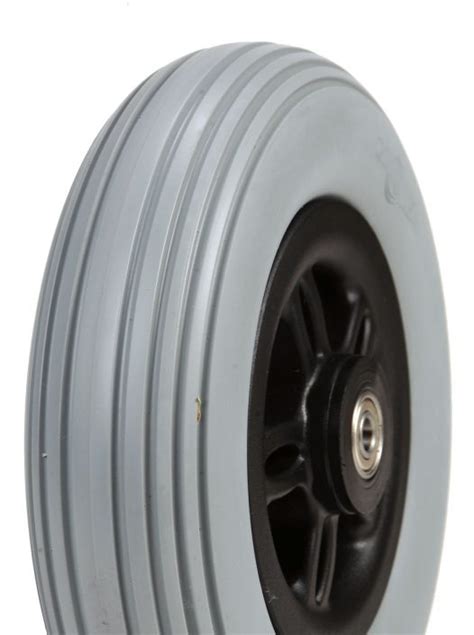 Wcc003 200 X 50 Castor Wheel Heavy Duty Ribbed Grey Rex Imports