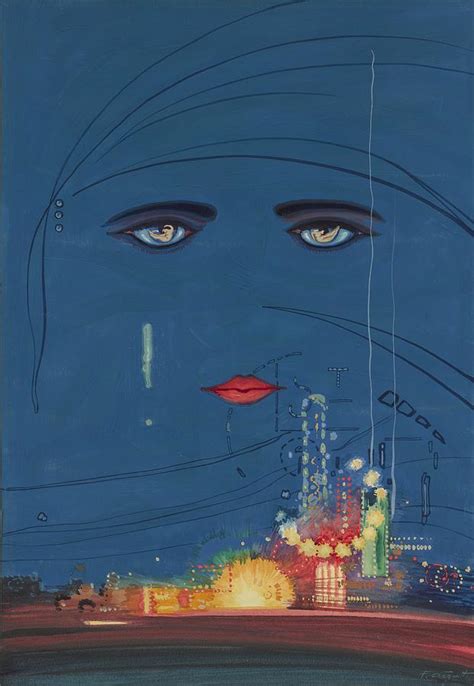 Celestial Eyes The Great Gatsby Cover 1925 Painting By Linda Howes