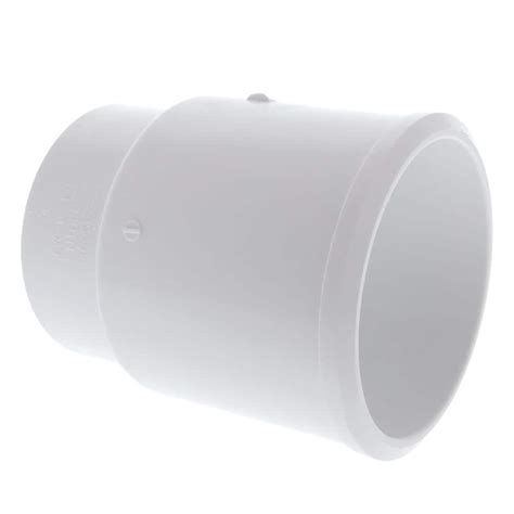 Nibco 3 In X 4 In Pvc Dwv Hub X Spigot Soil Pipe Adapter Fitting