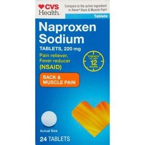 Naproxen Sodium Cvs Pharmacy