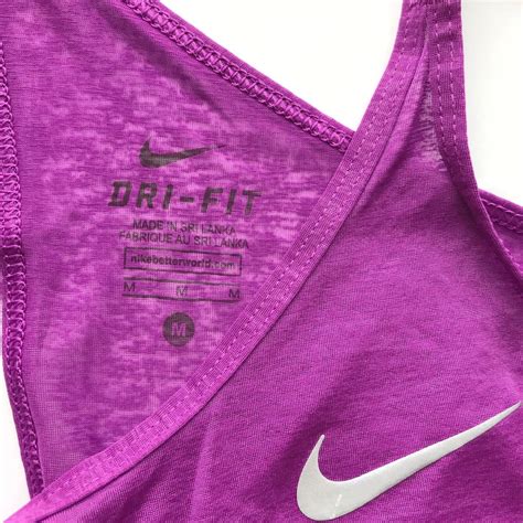 Nike Dri Fit Womens Tank Top Size M Ebay