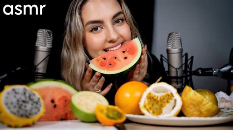 Asmr Comiendo Frutas Exóticas Ale Asmr Youtube