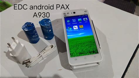 Unboxing EDC Android PAX A930 Mesin EDC Touch Screen YouTube