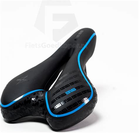 Voltano Trekking Fietszadel Comfortabel Gel Zadel Met Uitsparing