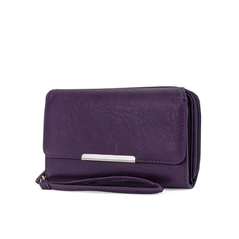 Mundi Mundi Big Fat Womens Rfid Blocking Wallet Clutch Organizer