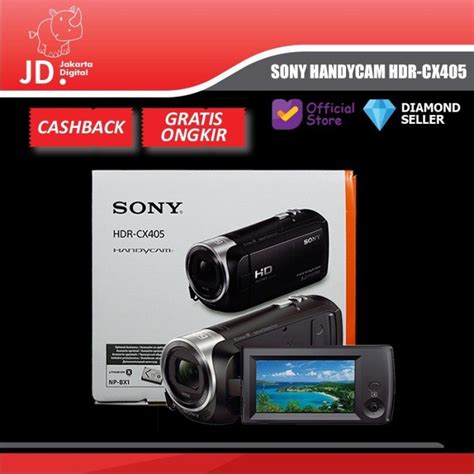 Jual Handycam Sony Hdr Cx Garansi Resmi Paket Shopee Indonesia