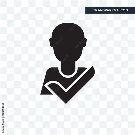 Good Employee vector icon isolated on transparent background, Good ...