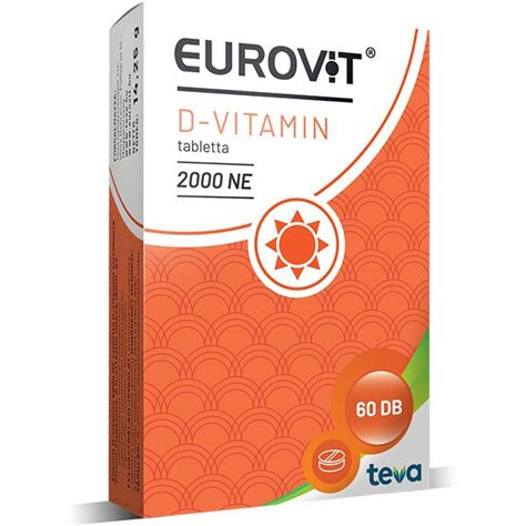 Eurovit D Vitamin 2000 NE Tabletta 60x Mpatika Hu