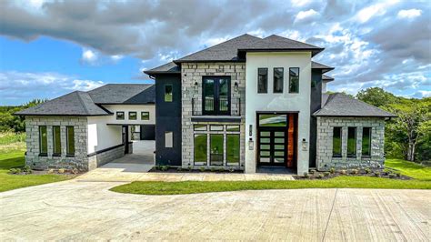 Stunning Custom Modern House Tour Near Dallas Texas On Acre Lot