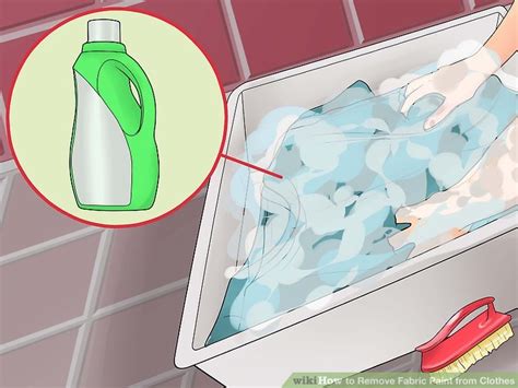 3 Ways To Remove Fabric Paint From Clothes Wikihow